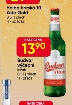 Budvar výčepní