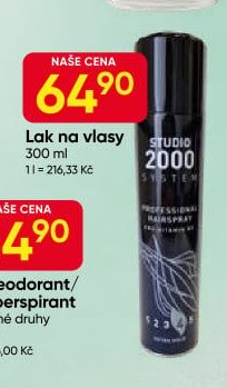 Lak na vlasy Studio 2000