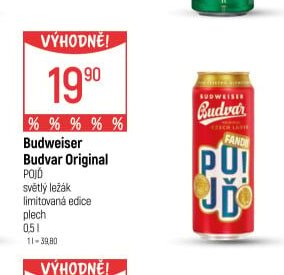 Budweiser Budvar Original