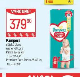 Pampers dětské pleny