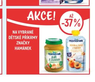 Hamánek dětské příkrmy
