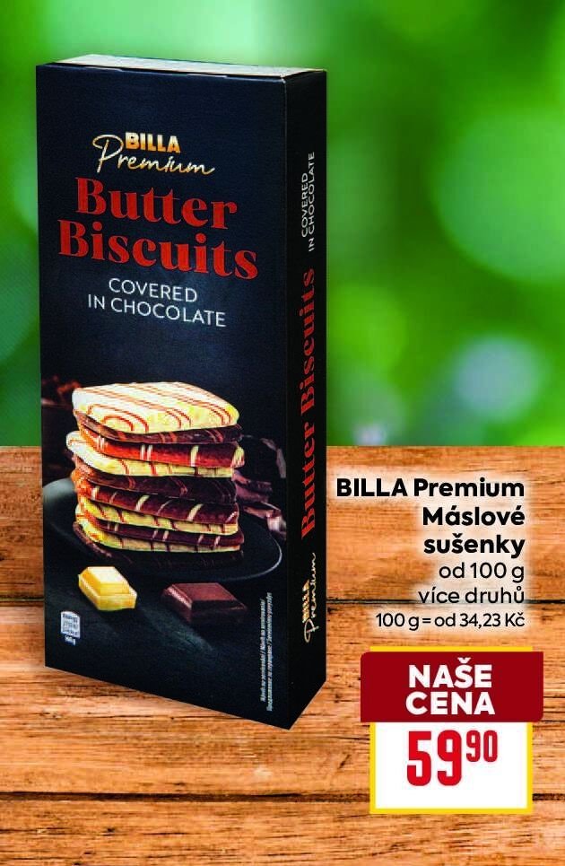 BILLA Premium Butter Biscuits