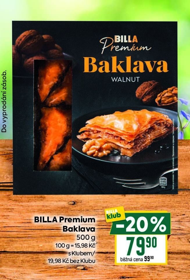 BILLA Premium Baklava