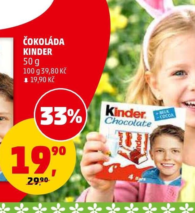 Čokoláda Kinder 50 g