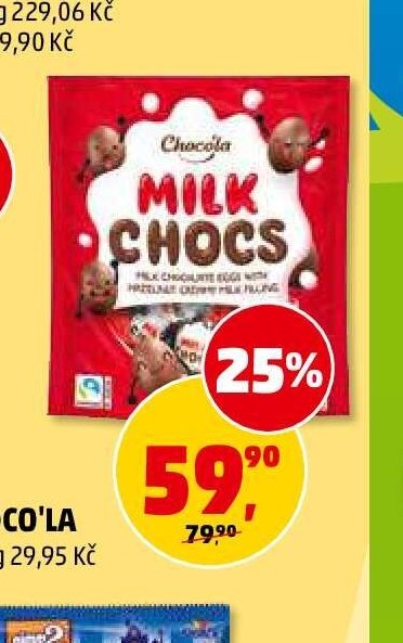 Milk Chocs Choco'la 200 g