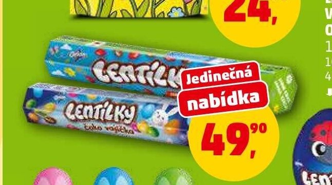 Lentilky velikonoční Orion 120/110 g