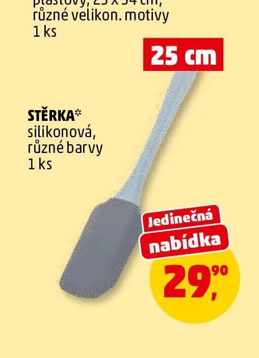 STĚRKA silikonová