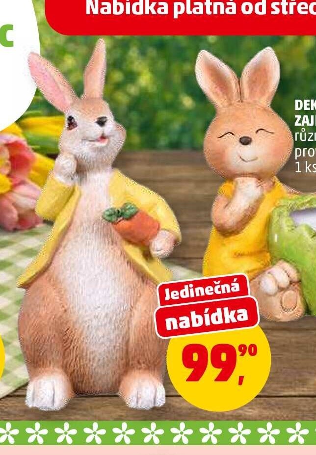 DEKORACE ZAJÍČEK