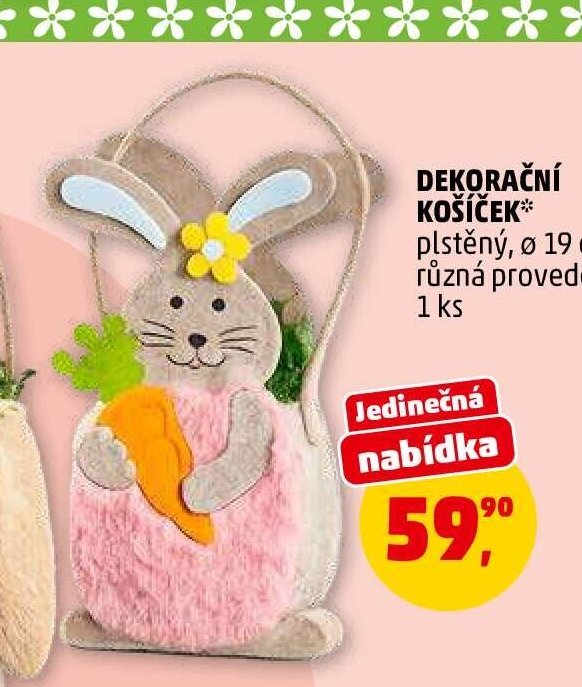 DEKORAČNÍ KOŠÍČEK