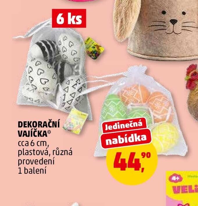 DEKORAČNÍ VAJÍČKA