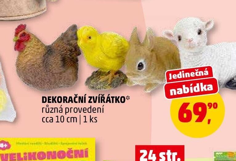 DEKORAČNÍ ZVÍŘÁTKO