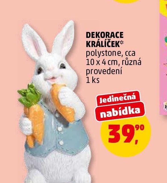 DEKORACE KRÁLÍČEK