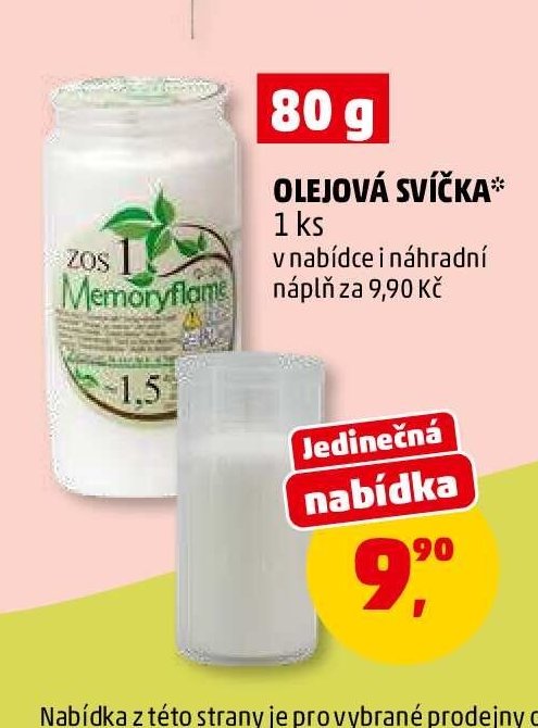 Olejová svíčka