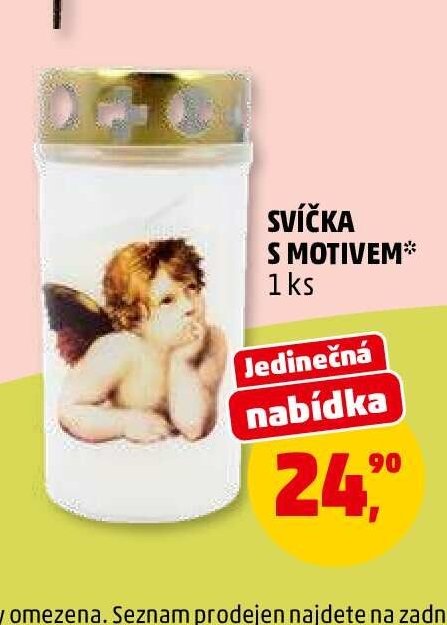 Svíčka s motivem