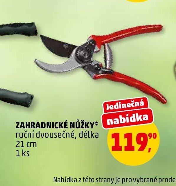ZAHRADNICKÉ NŮŽKY 21 cm
