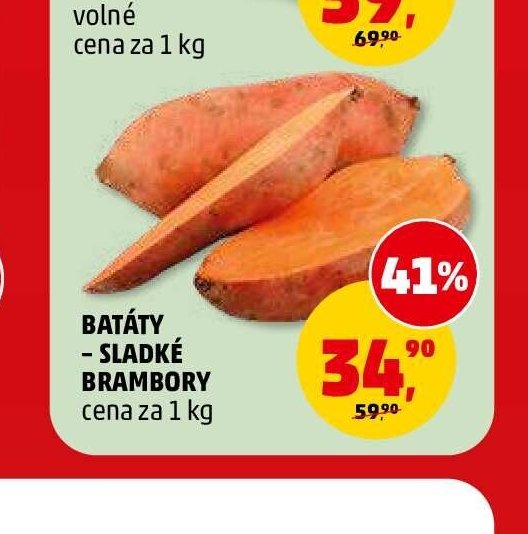 Batáty - sladké brambory