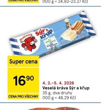 Veselá kráva Sýr a křup