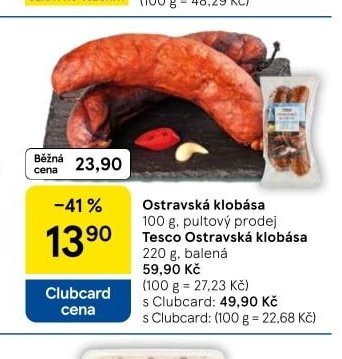 Ostravská klobása