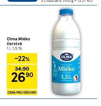 Olma Mléko čerstvé