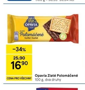 Opavia Zlaté Polomáčené