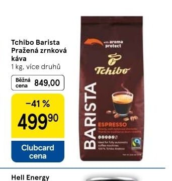 Tchibo Barista Pražená zrnková káva