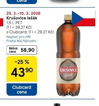 Krušovice ležák