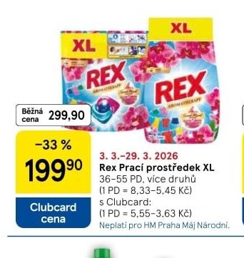 Rex prací prostředek XL
