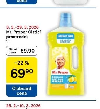 Mr. Proper čisticí prostředek