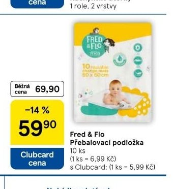 Fred & Flo přebalovací podložka