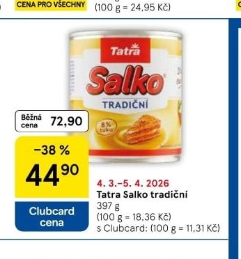 Tatra Salko tradiční