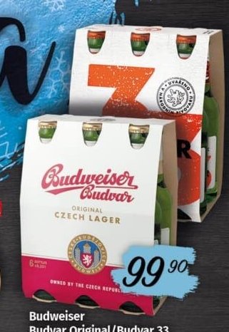 Budweiser Budvar Original/Budvar 33