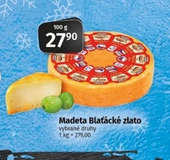 Sýr Blaťácké zlato Madeta