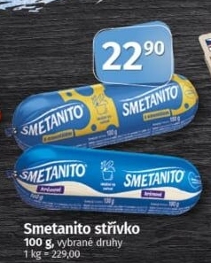 Sýr tavený ve střívku Smetanito