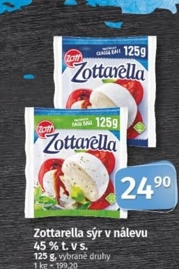 Sýr Zottarella Zott