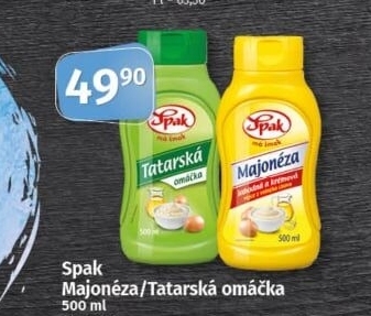 Tatarská omáčka Spak