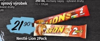 Tyčinka Lion Nestlé