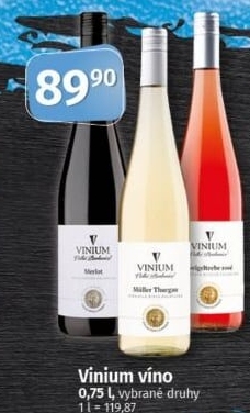 Vína Vinium Velké Pavlovice