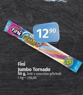 Želé Jumbo Tornado Fini