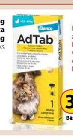 AdTab 48 mg žvýkací tableta pro kočky 2-8 kg, 1 ks