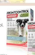 FRONTCONTROL Wormer tablety pro psy (10 kg), 2 tbl.