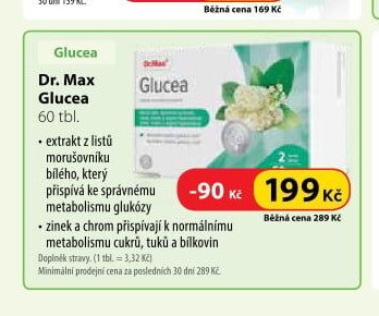 Dr. Max Glucea 60 tbl.