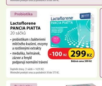 Lactoflorene PANCIA PIATTA 20 sáčků