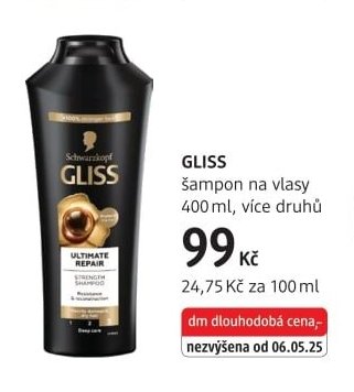 GLISS šampon na vlasy - dm drogerie akcniletaky.com
