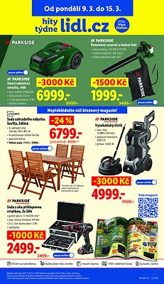 akční leták Lidl 9.3.2026-11.3.2026
