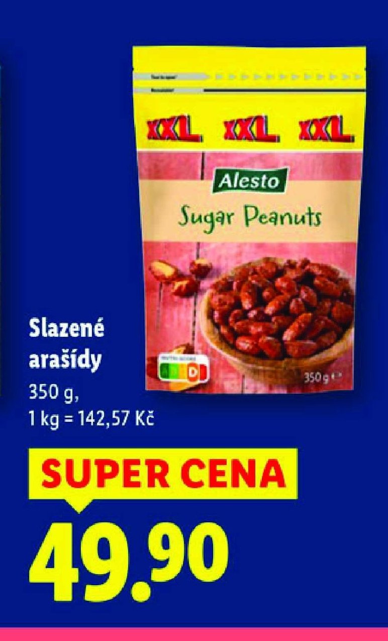 Alesto Slazené arašídy