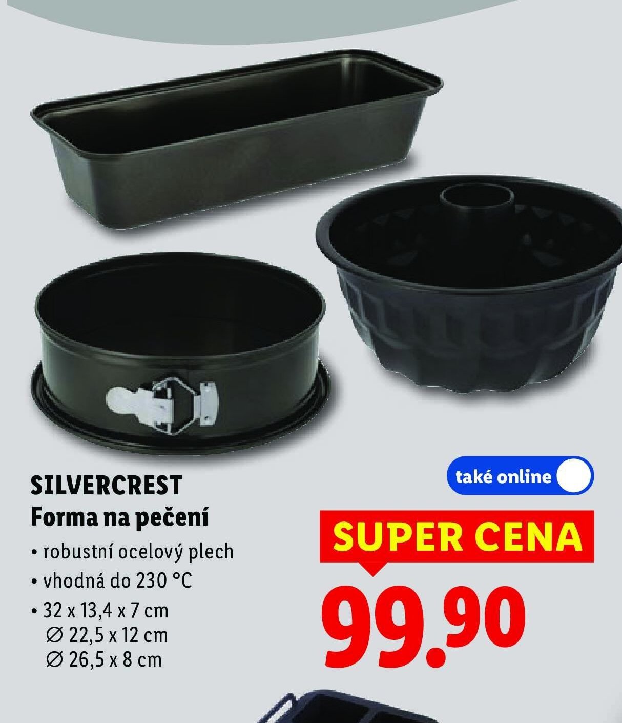 SILVERCREST Forma na pečení