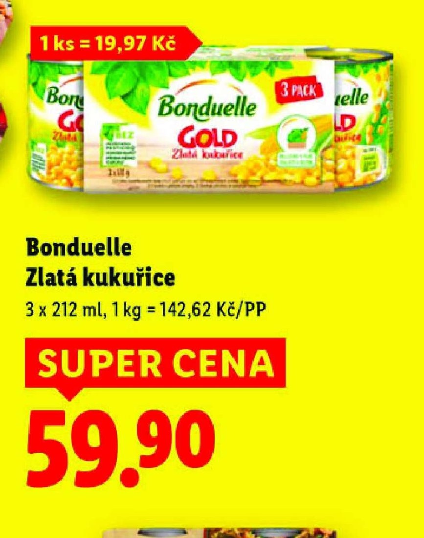 Bonduelle Zlatá kukuřice