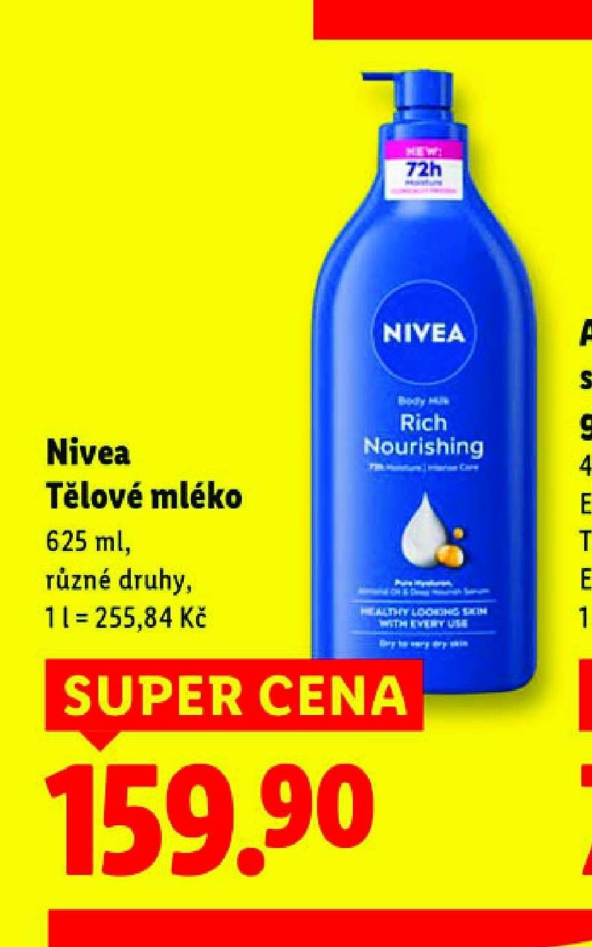 Nivea Tělové mléko