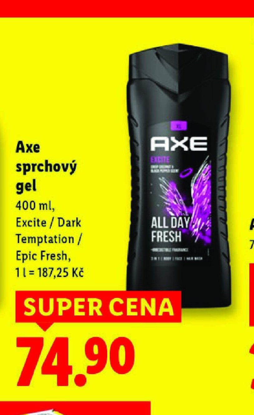 Axe sprchový gel