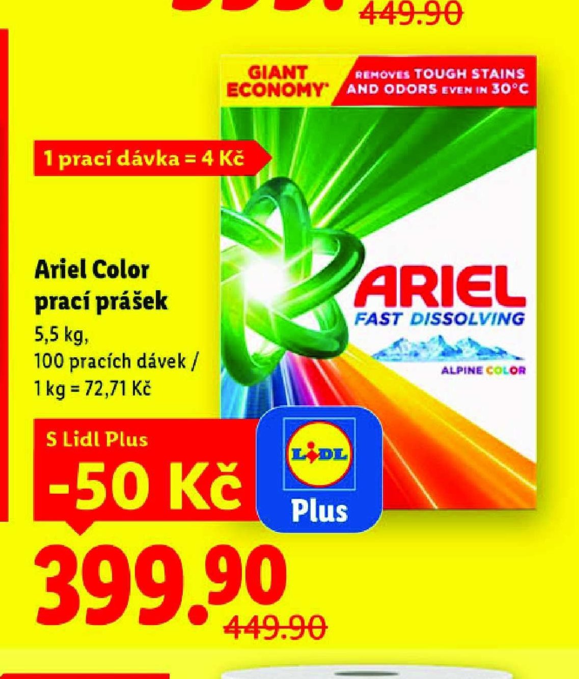 Ariel Color prací prášek